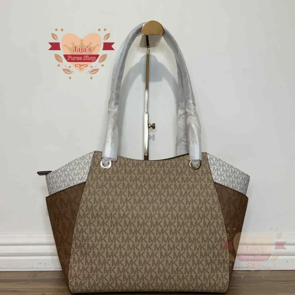 ❤️Michael Kors Signature Trio Color Coated Canvas Purse❤️ - Picture 3 of 17